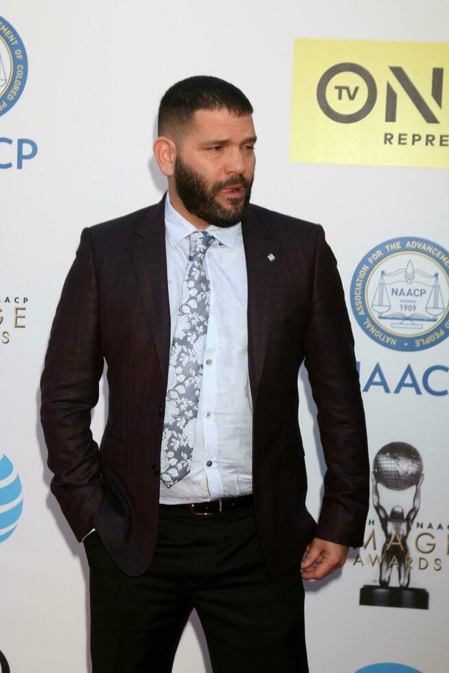 los angeles - feb 5 5 guillermo daz a el 47º naacp imagen premios Llegadas a el pasadena cívico sala en febrero 5, 2016 en pasadena, California foto