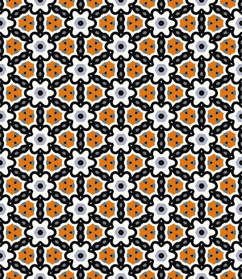 Multi color seamless abstract pattern. Background and backdrop. Multi Colored. Colorful ornamental design. vector