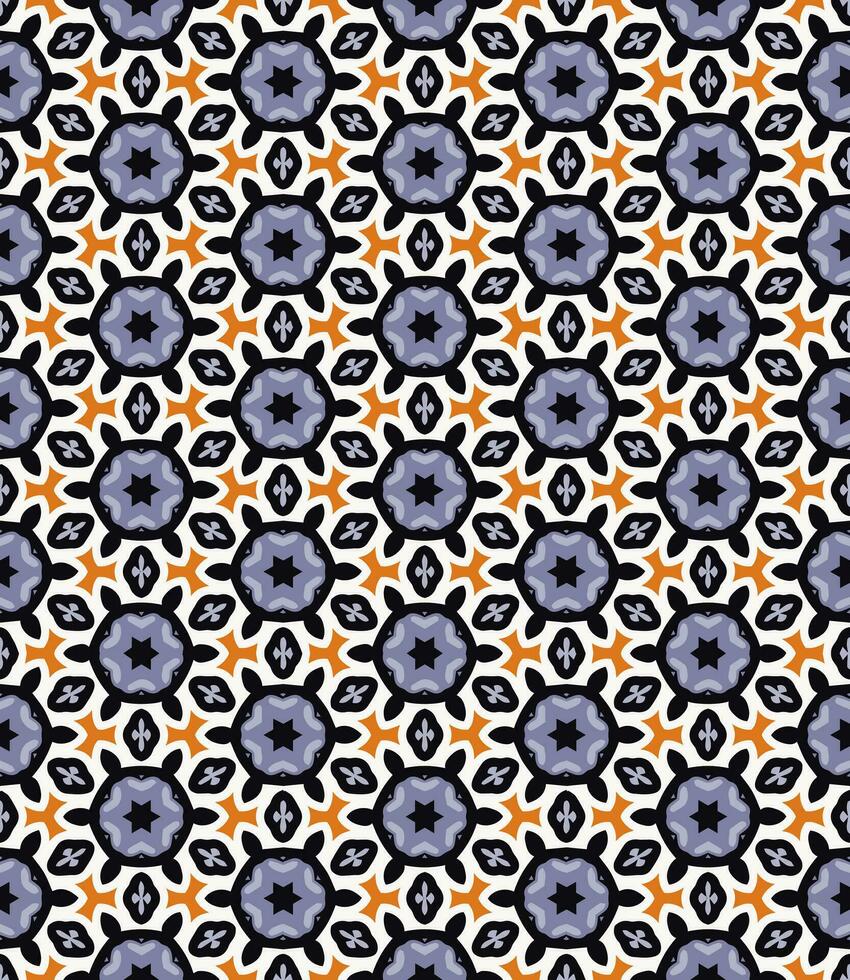 Multi color seamless abstract pattern. Background and backdrop. Multi Colored. Colorful ornamental design. vector