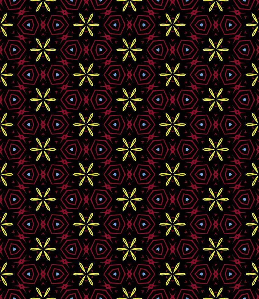 Multi color seamless abstract pattern. Background and backdrop. Multi Colored. Colorful ornamental design. vector