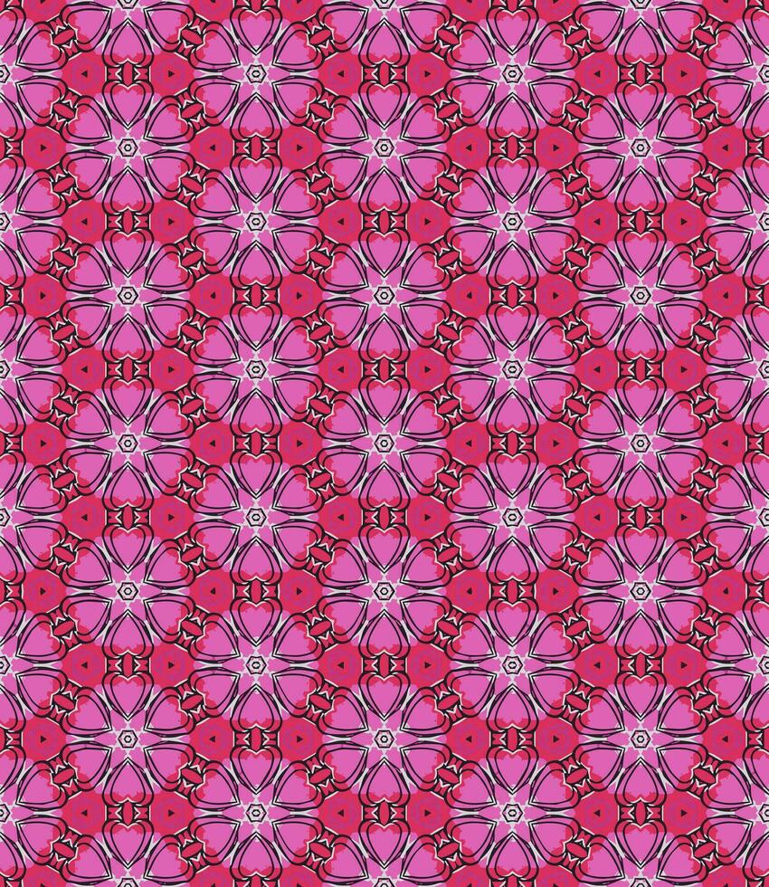 Multi color seamless abstract pattern. Background and backdrop. Multi Colored. Colorful ornamental design. vector