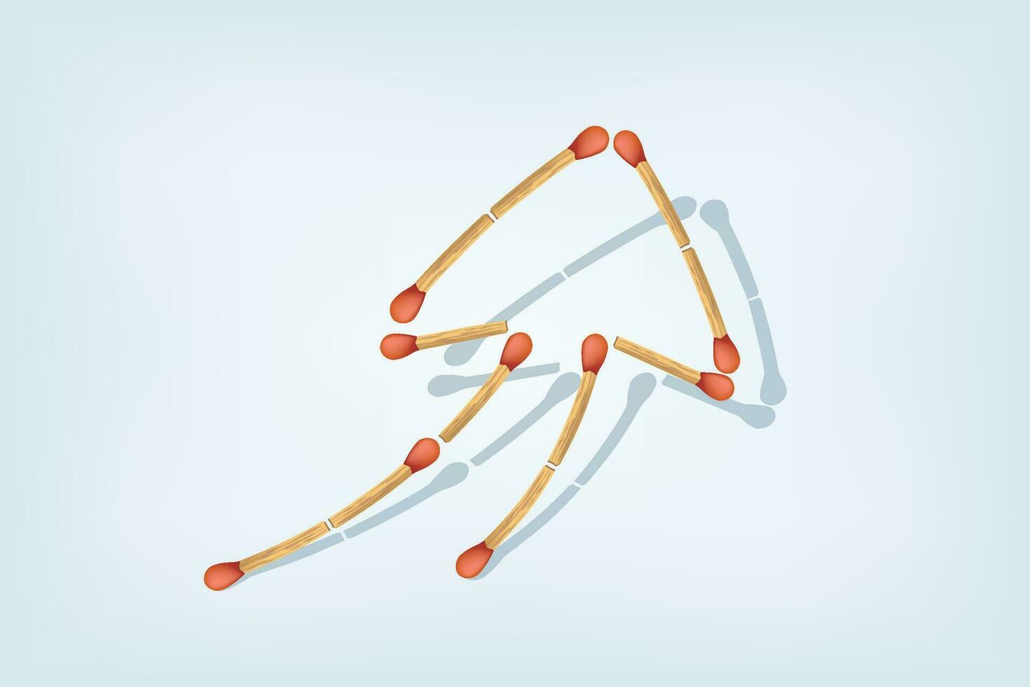matches business leader vector
