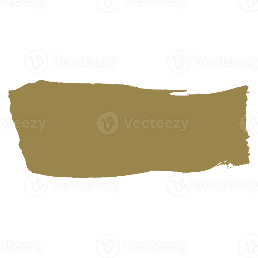 olive green ink paint brush stroke png