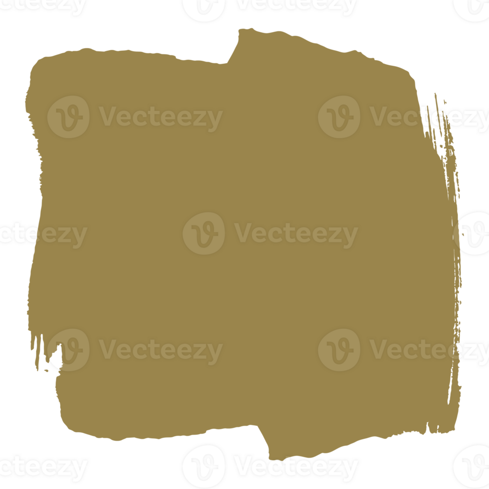 olive green ink paint brush stroke png