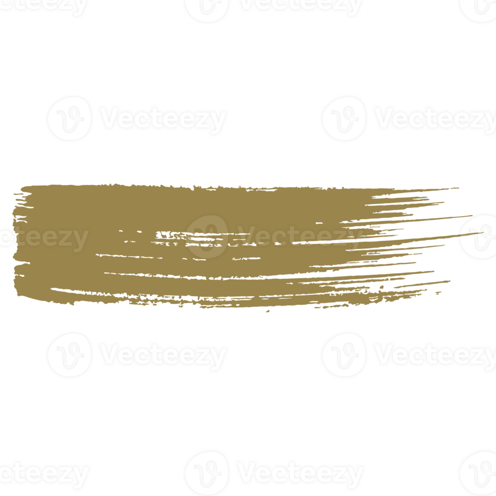 olive green ink paint brush stroke png