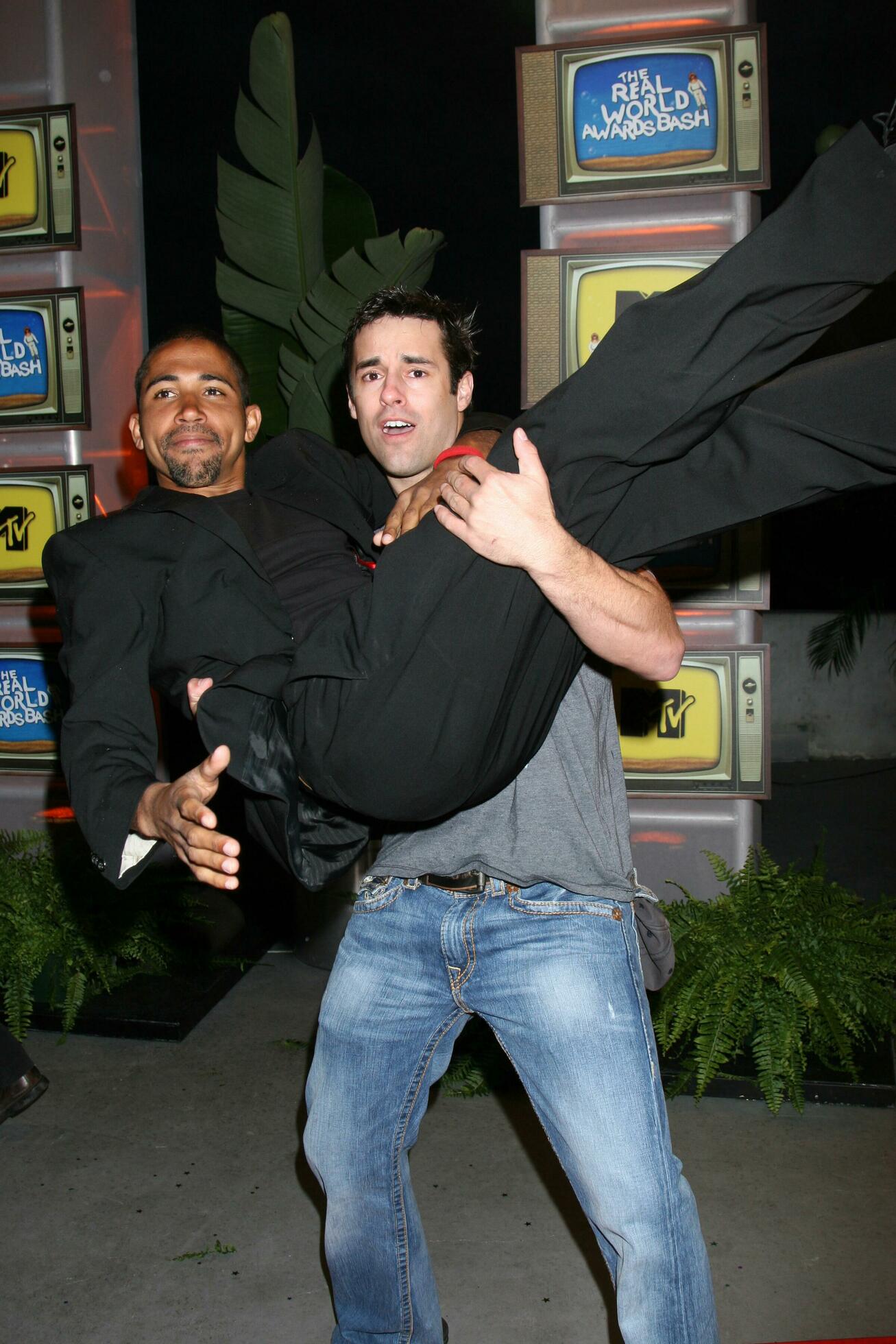 Adam King Ace Amerson MTVs Real World Awards Bash Sunset Plaza House