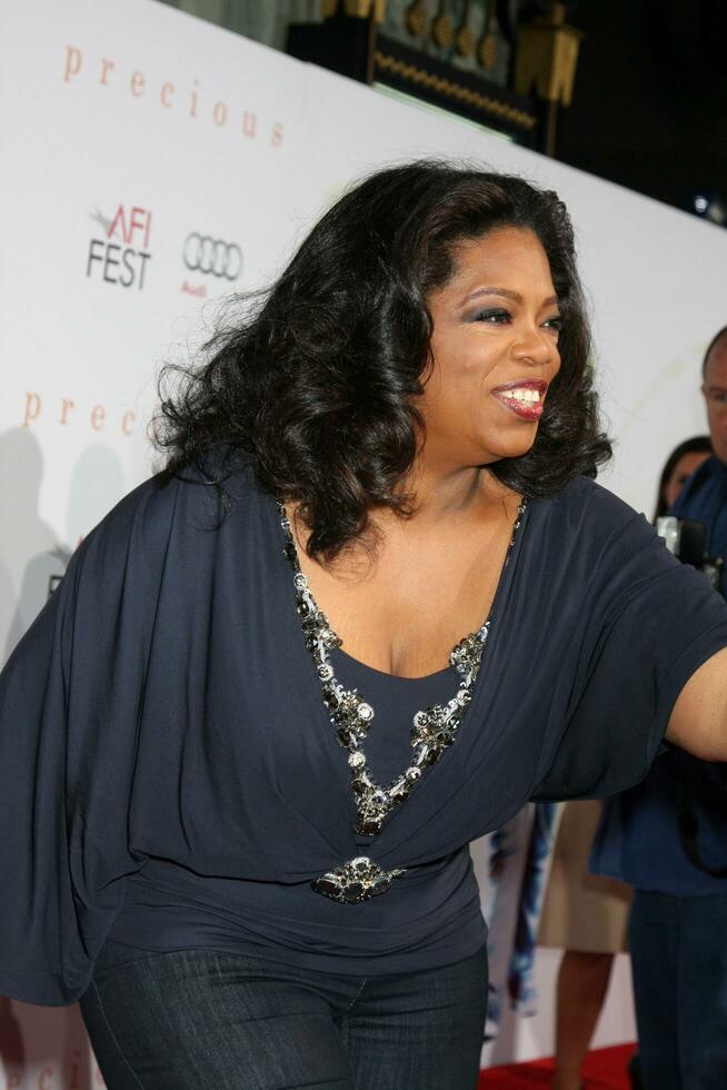 Oprah Winfrey arriving at the Precious Based on the Novel Push by Sapphire Los Angeles Premiere Graumans Chinese Theater Los Angeles CA November 1 2009 photo