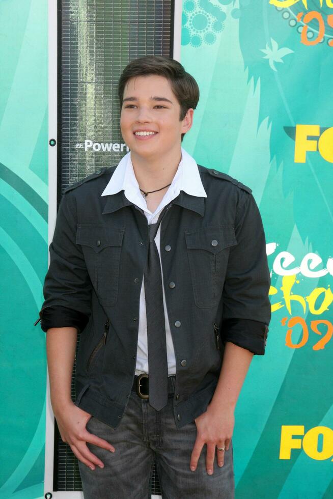 Nathan Kress arriving at the Teen Choice Awards 2009 at Gibson Ampitheater at Universal Studios Los Angeles CA on August 9 2009 photo