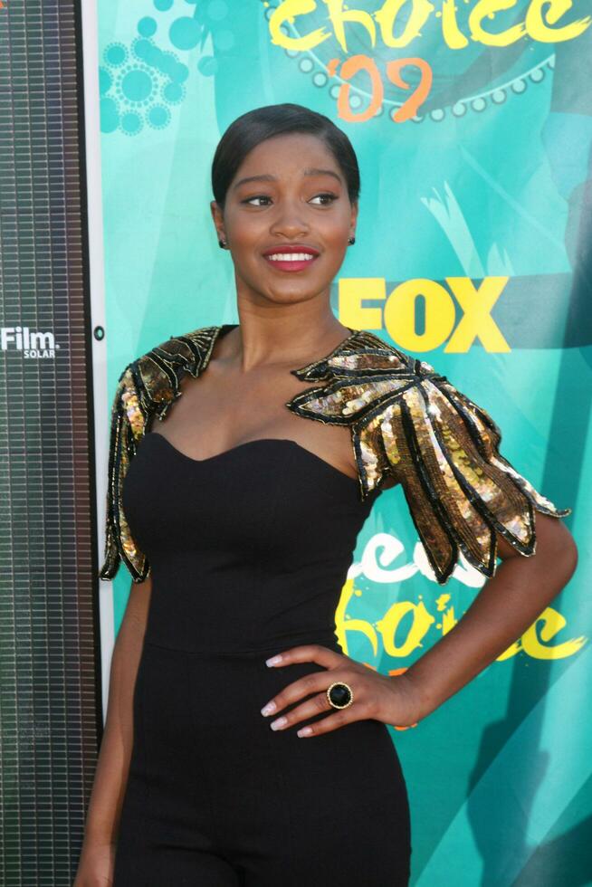 Keke Palmer arriving at the Teen Choice Awards 2009 at Gibson Ampitheater at Universal Studios Los Angeles CA on August 9 2009 photo