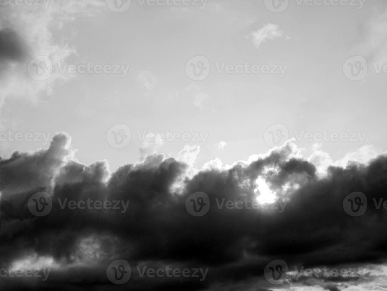 negro y blanco hermosa cielo antecedentes foto