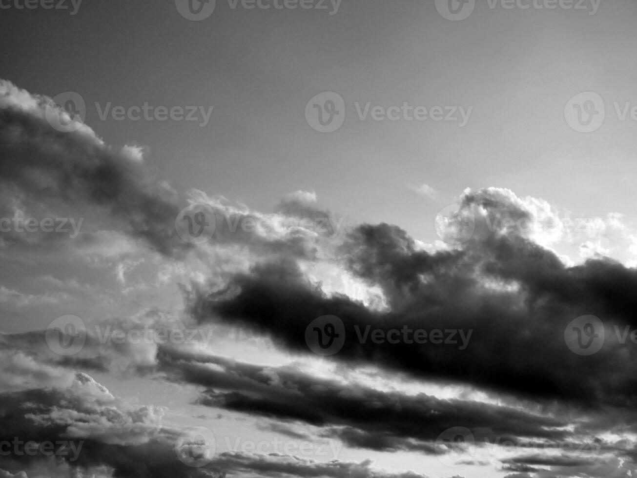 Black and White Beautiful sky background photo