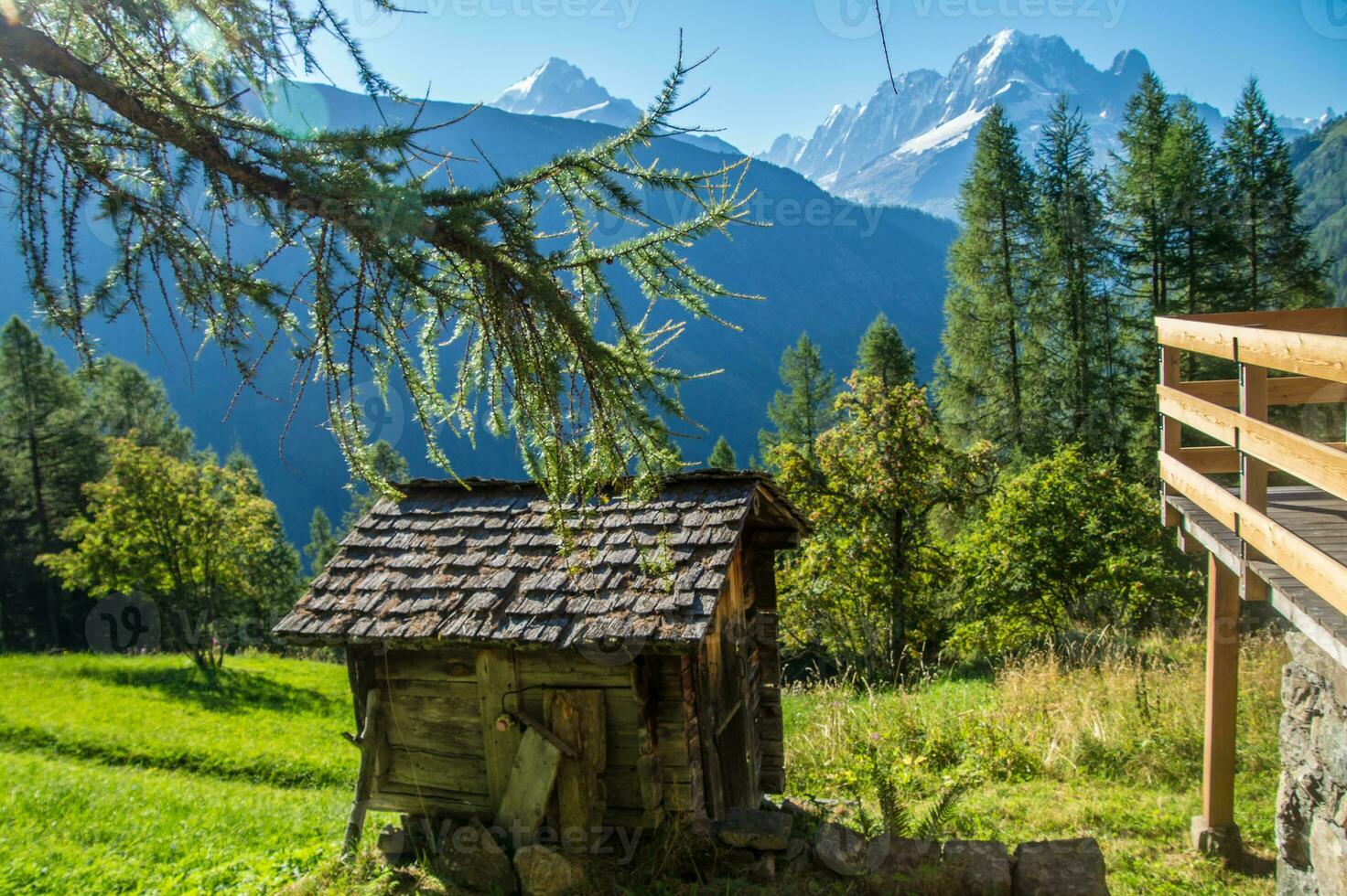 les Granges,Vallorcine,alta Saboya, Francia foto