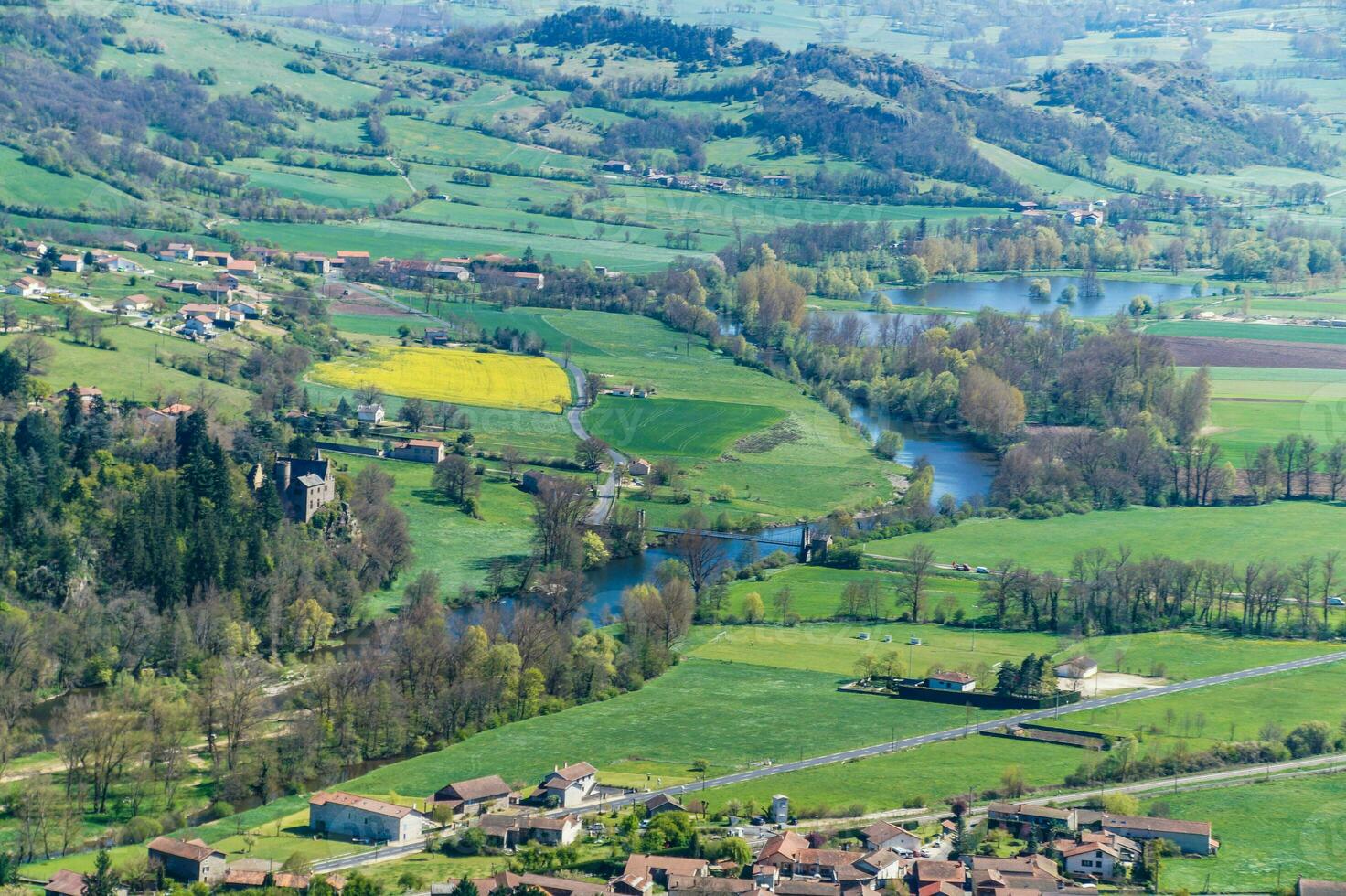 haute  in loire,france photo