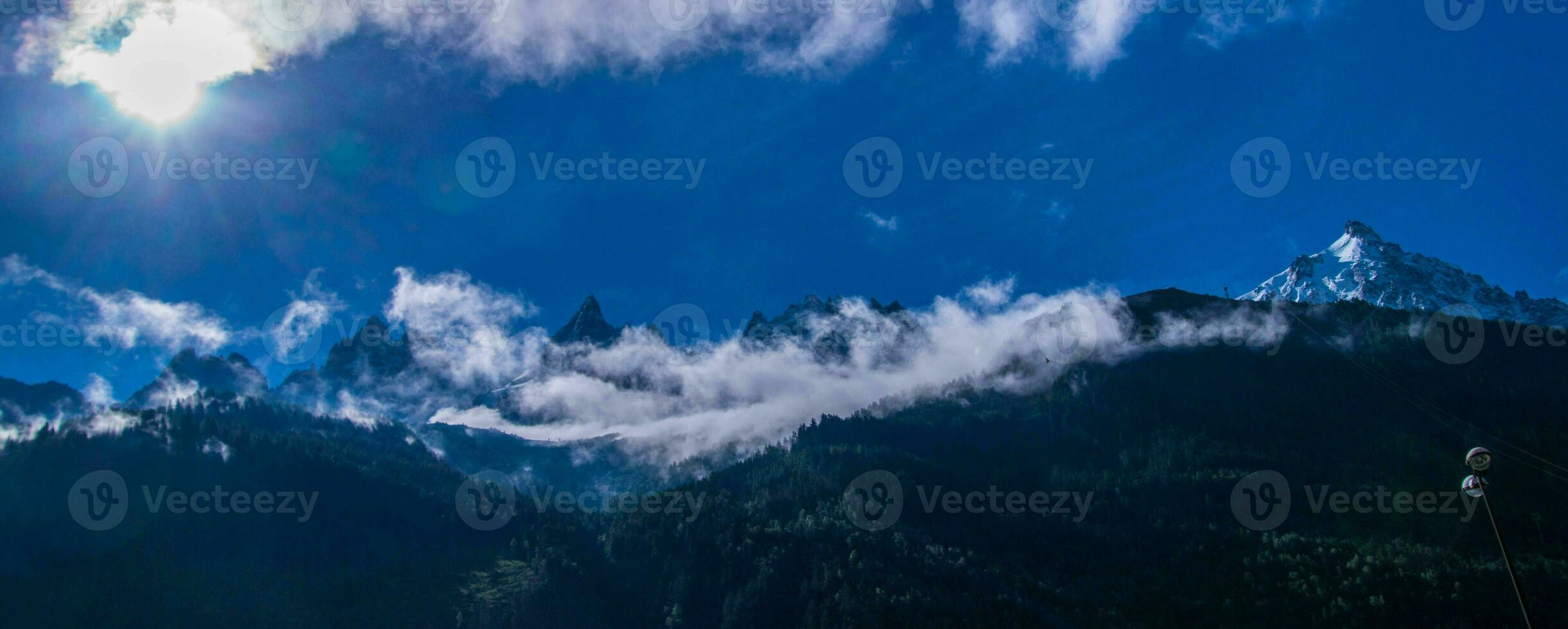 chamonix needles, chamonix, haute savoie, france photo