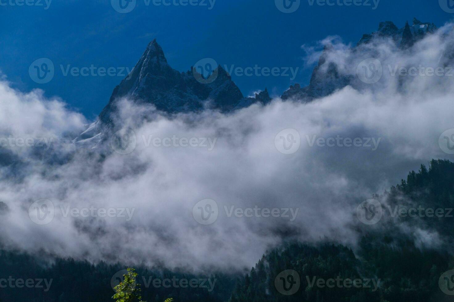 chamonix needles, chamonix, haute savoie, france photo