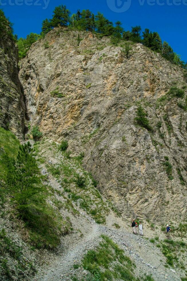 ceillac queyras in hautes alpes in france photo