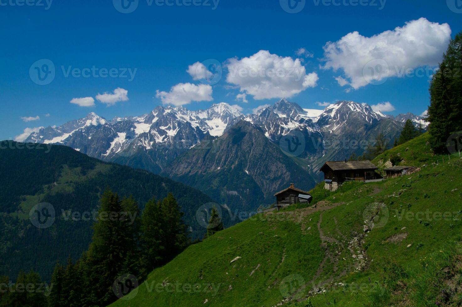 commeire in orsieres ,valais,swiss photo