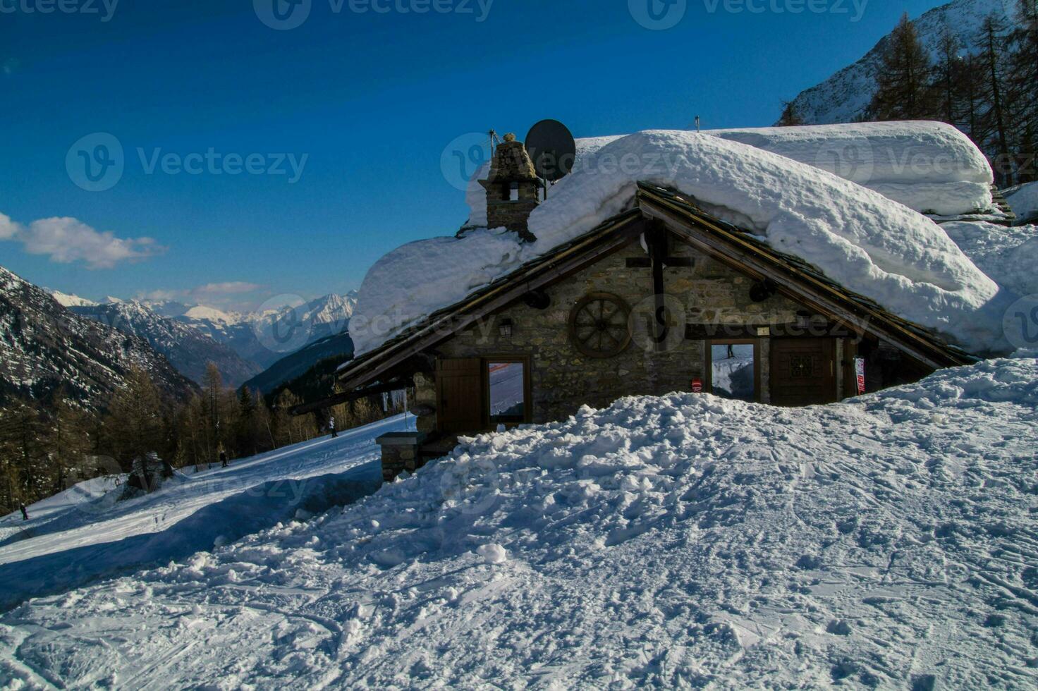 courmayeur,val of aoste,italy photo