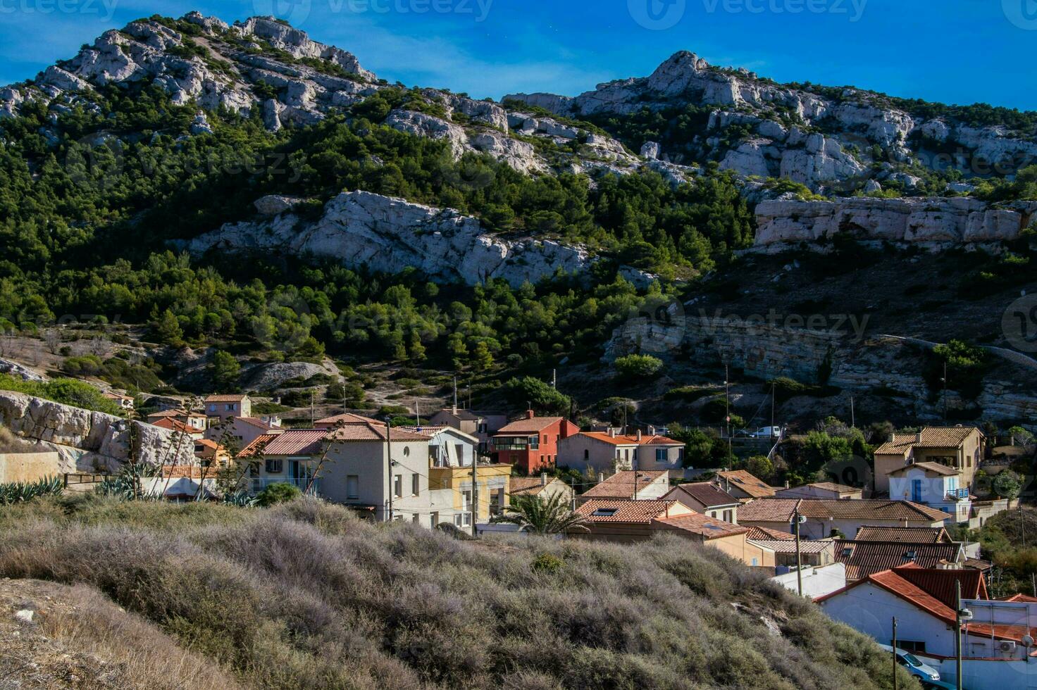 national park of calanques photo