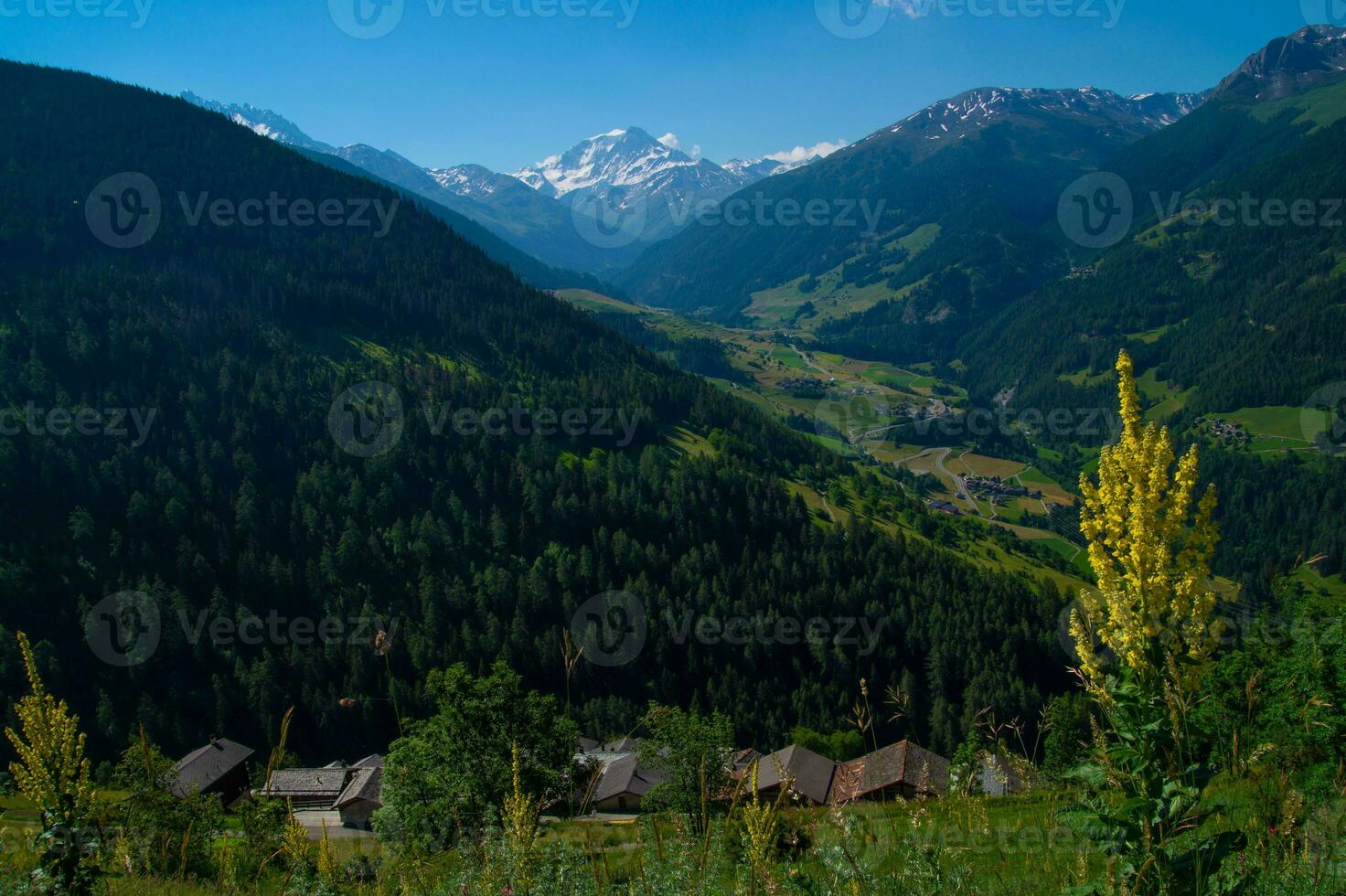 commeire in orsieres ,valais,swiss photo
