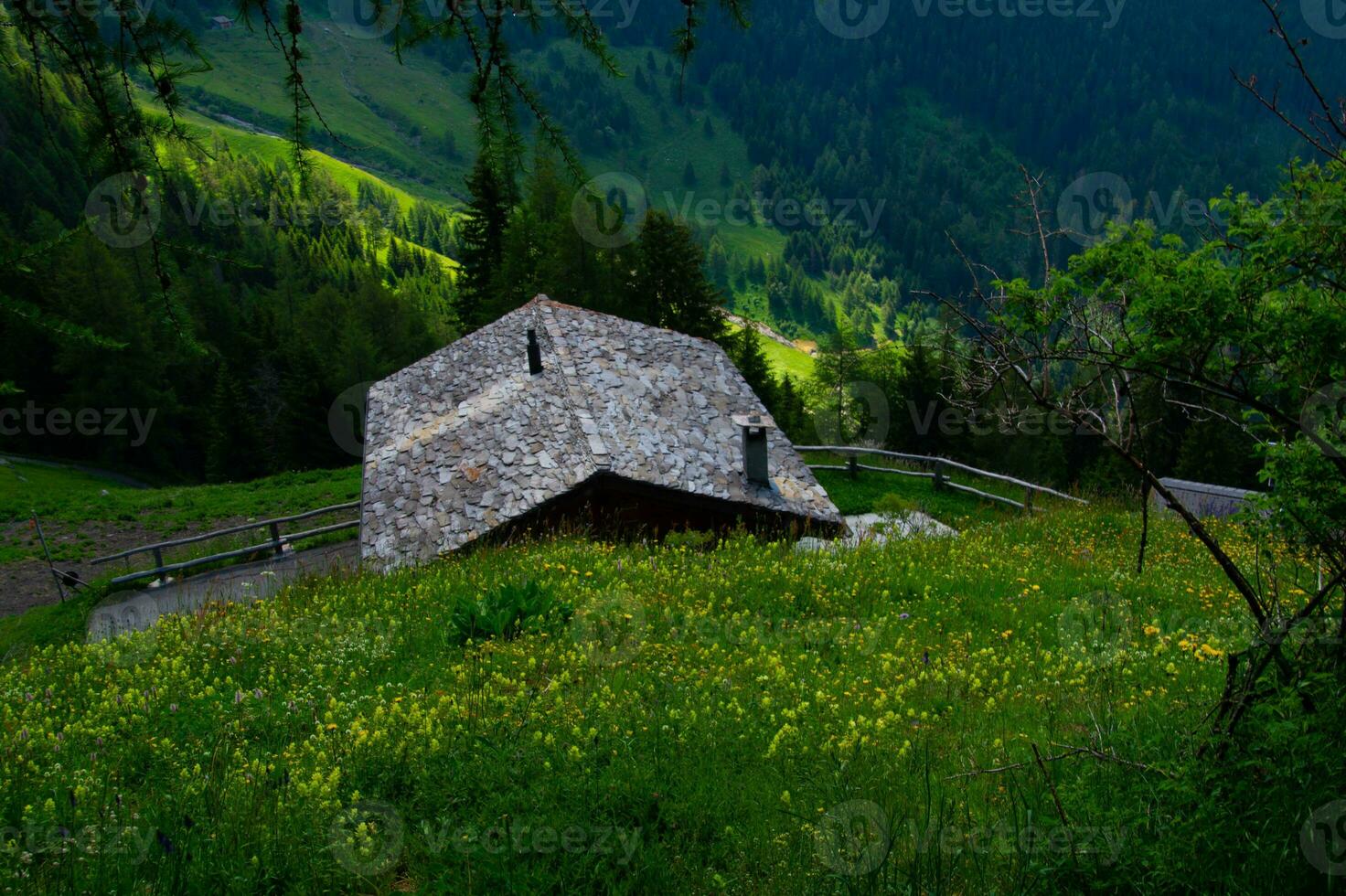 commeire in orsieres ,valais,swiss photo