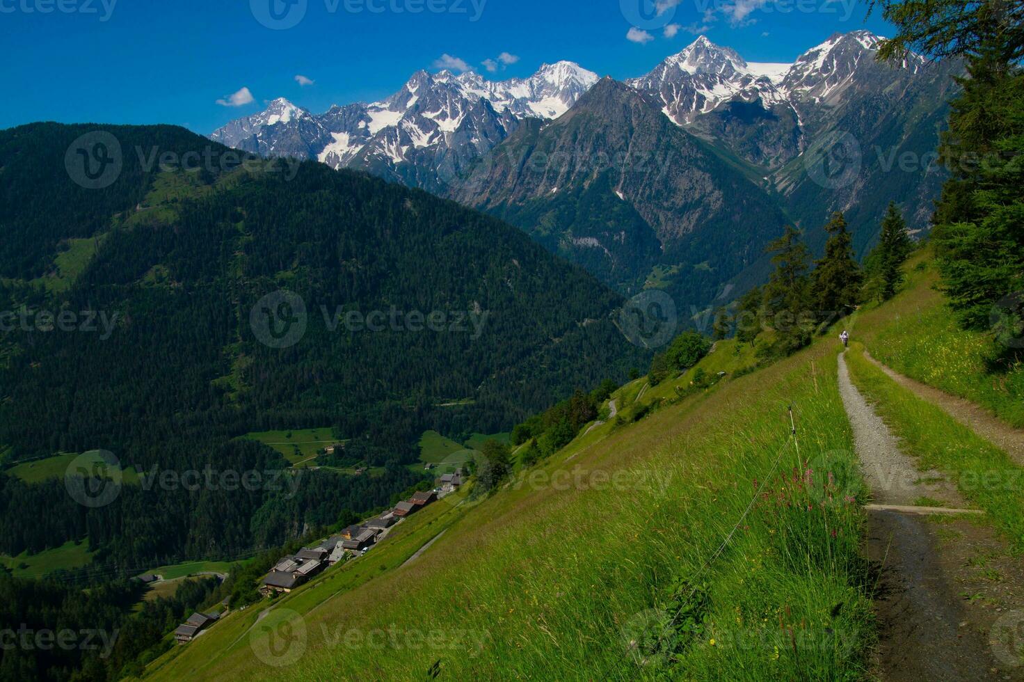 commeire in orsieres ,valais,swiss photo