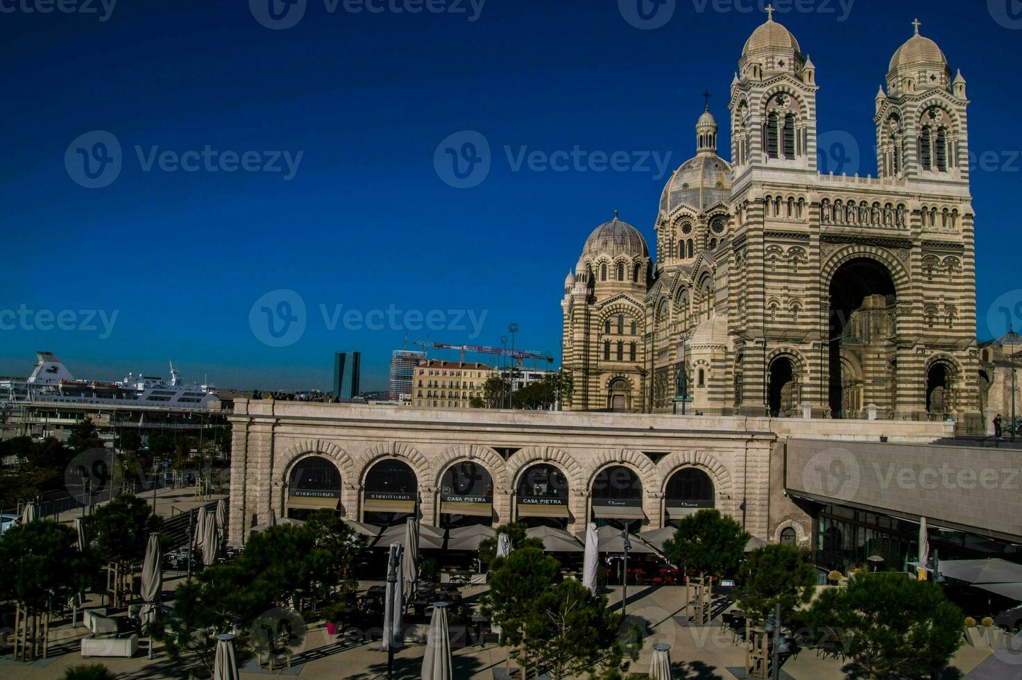 basilica marseille in bouche du rhone photo