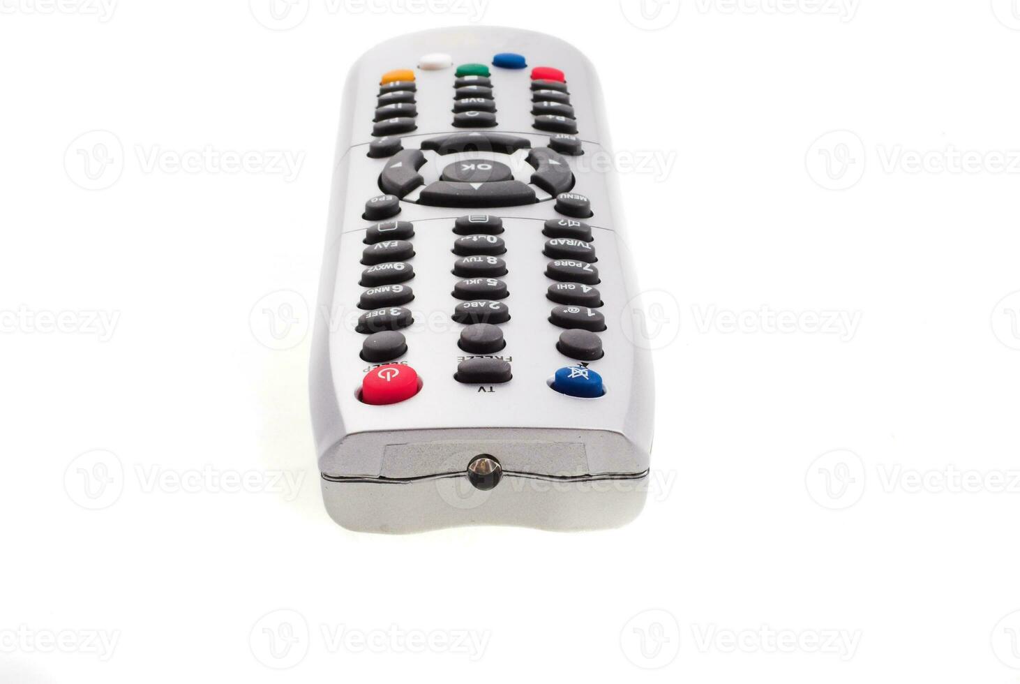 TV Remote on white photo