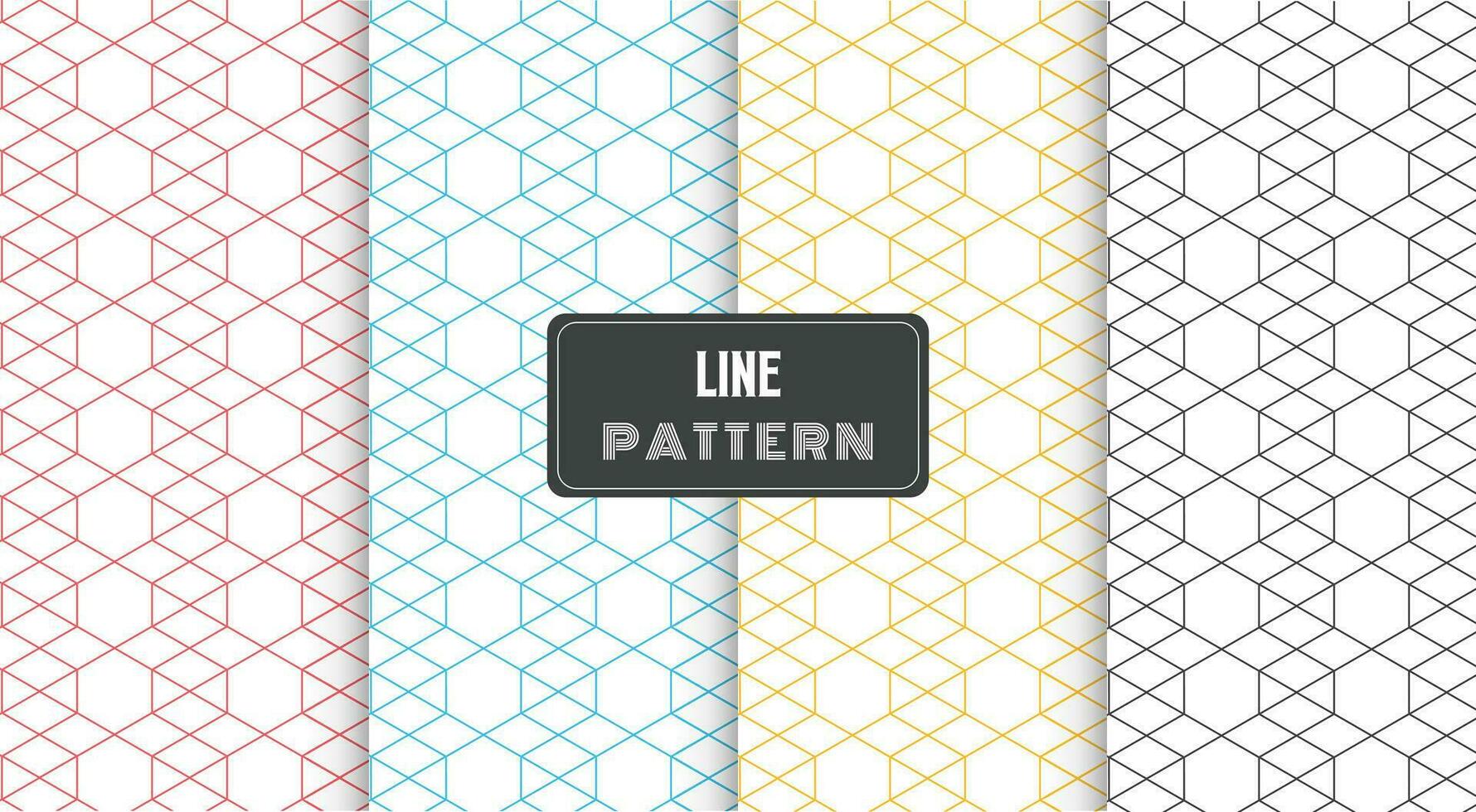 geometric line pattern polygonal vector