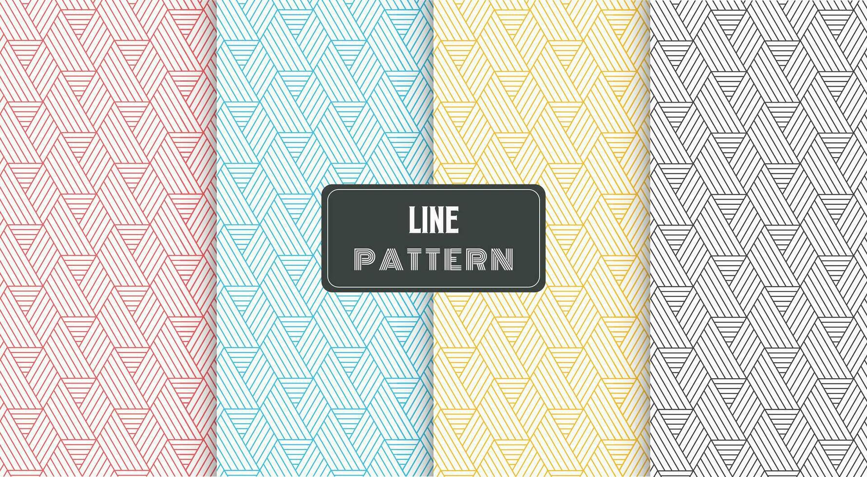 stripes line pattern polygonal shape vector