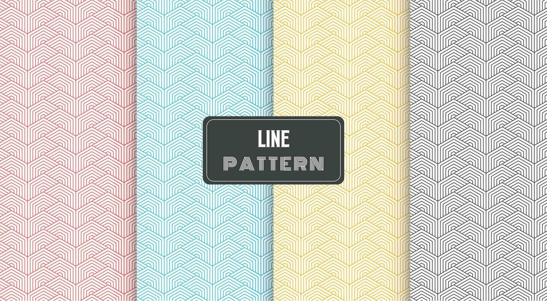 stripes polygonal lines pattern vector