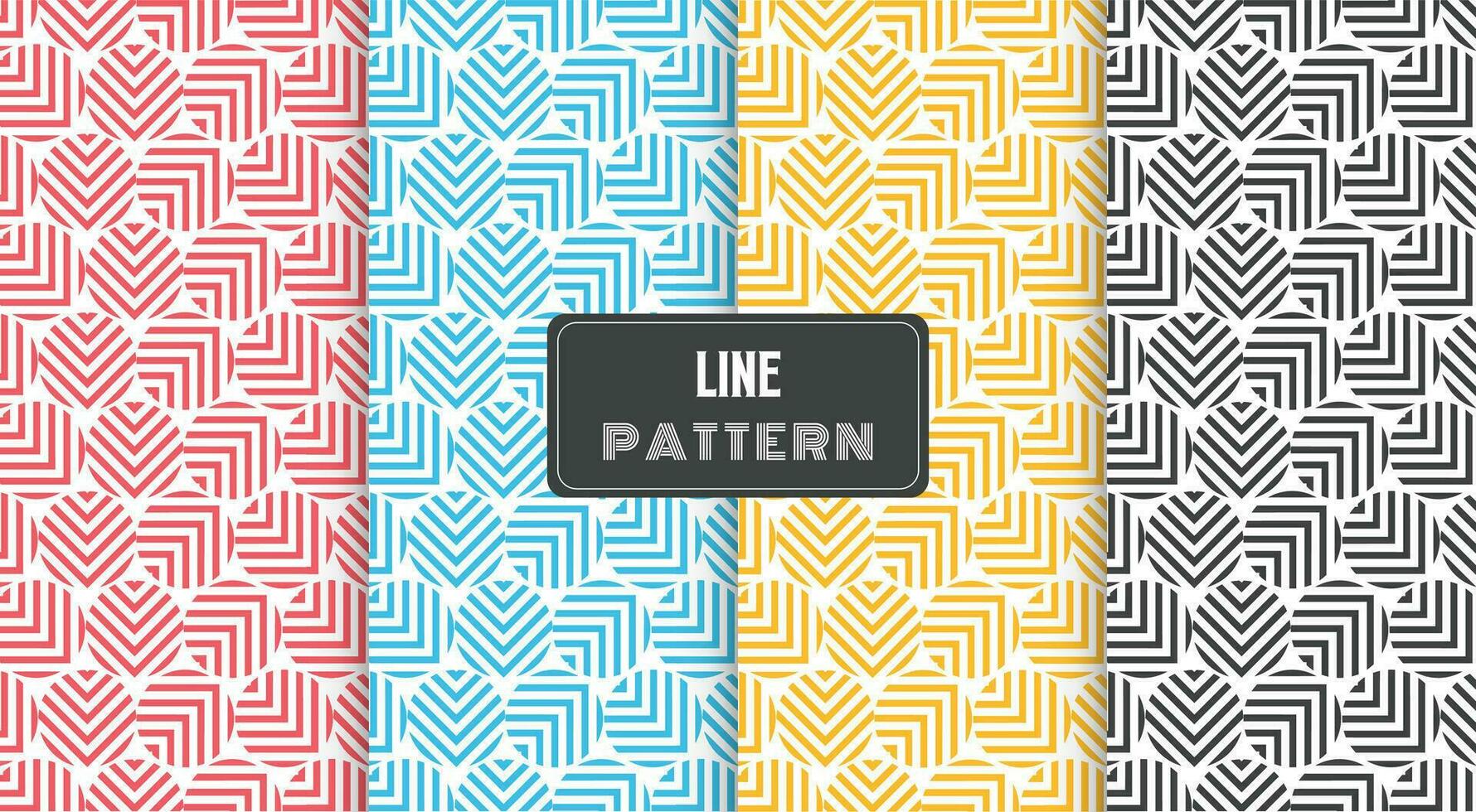 modern line pattern background vector
