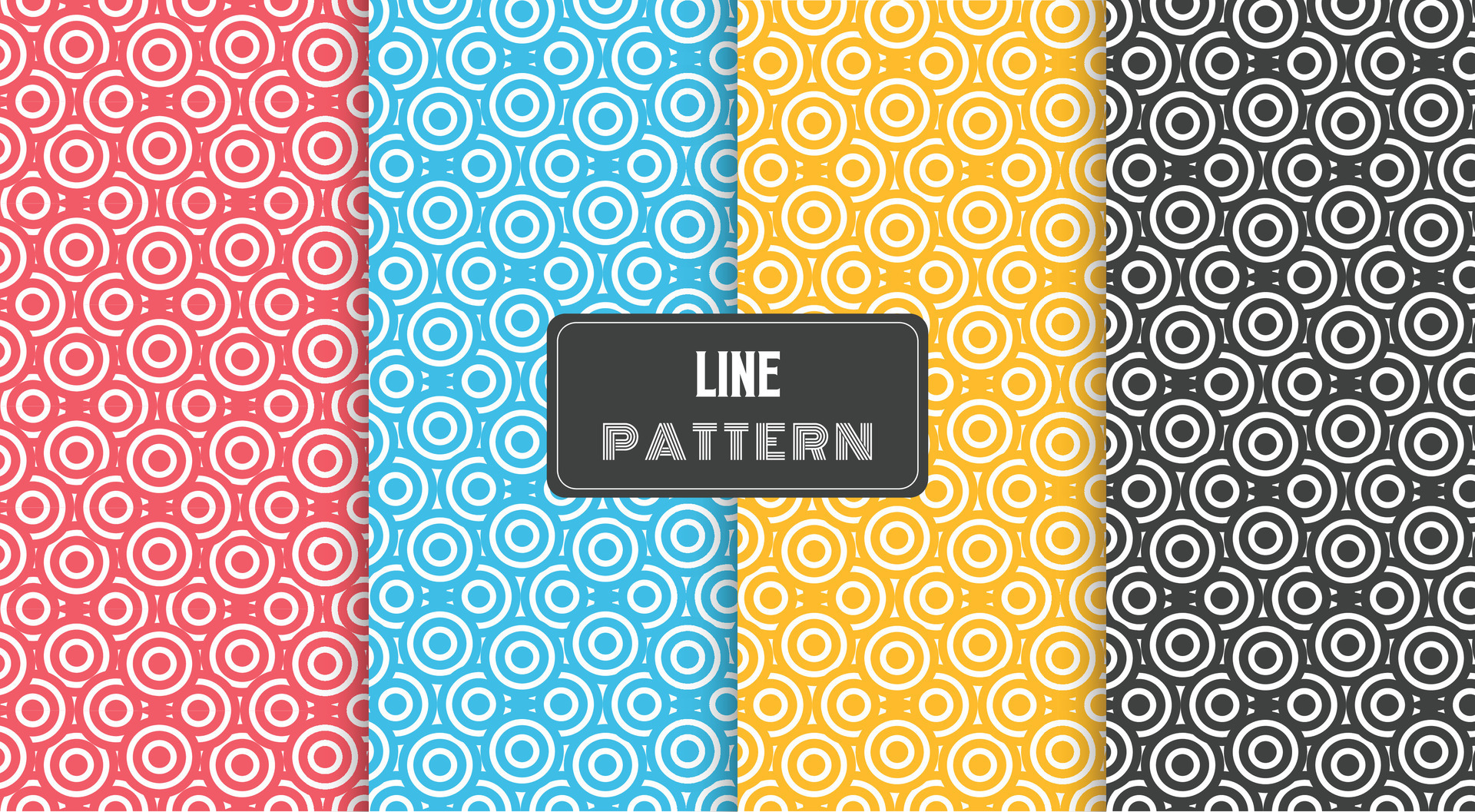modern circle line pattern 34746118 Vector Art at Vecteezy