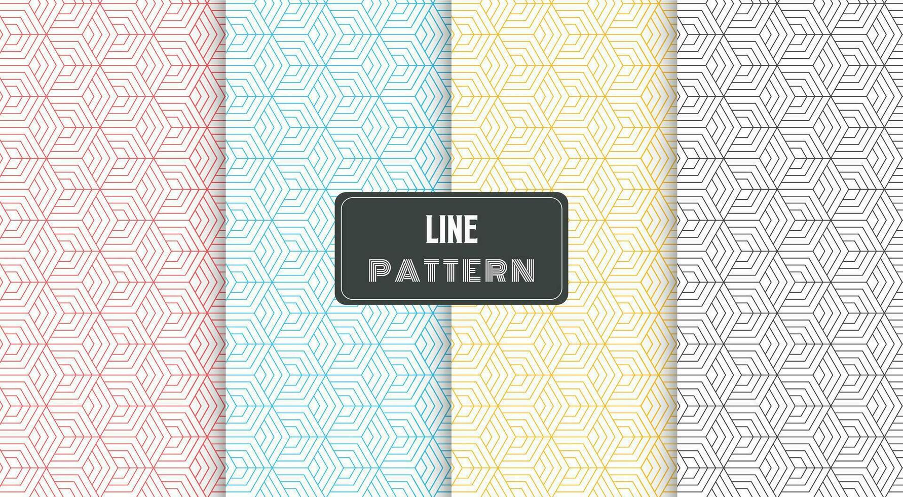 stripes line pattern polygonal shape vector