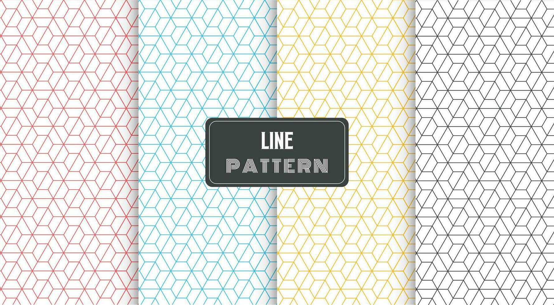 geometric line pattern polygonal shape vector