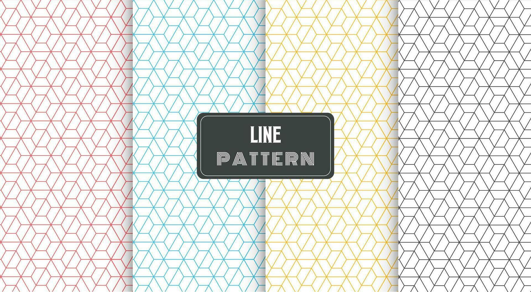 geometric line pattern polygonal shape vector