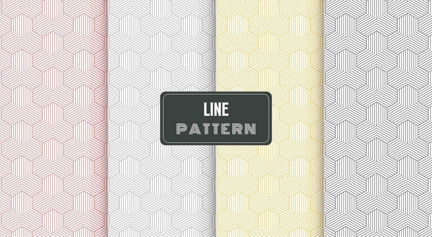 stripes polygonal lines pattern vector
