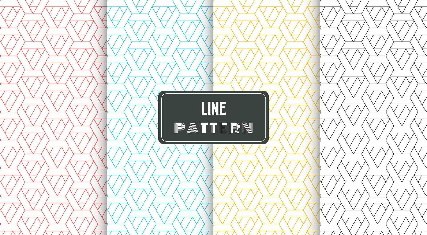 geometric line pattern polygonal shape vector