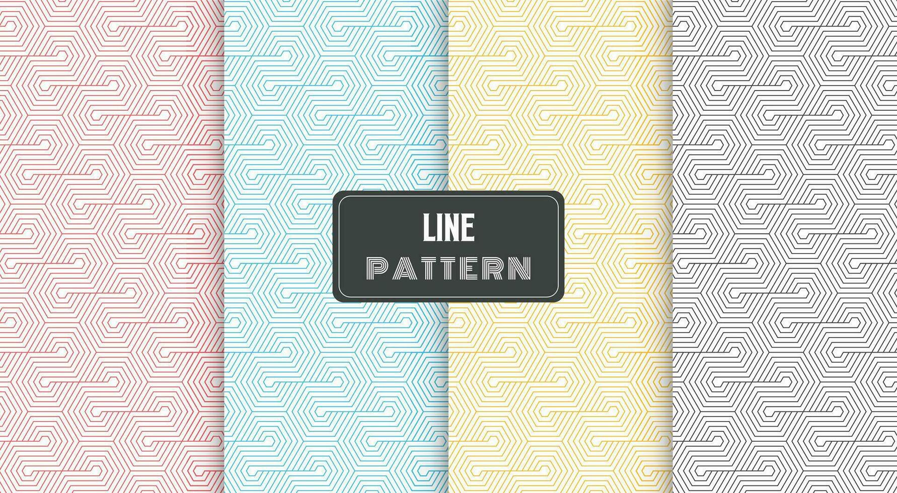 stripes line pattern polygonal shape vector