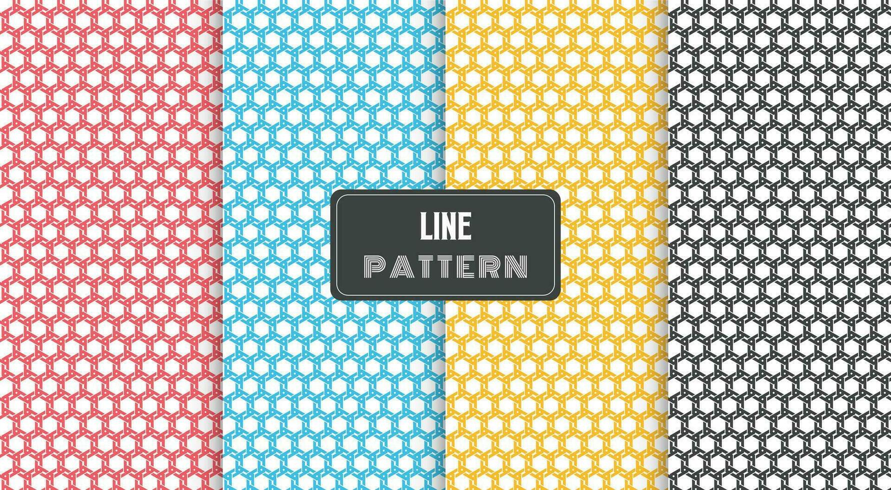 abstract geometric seamless line pattern vector
