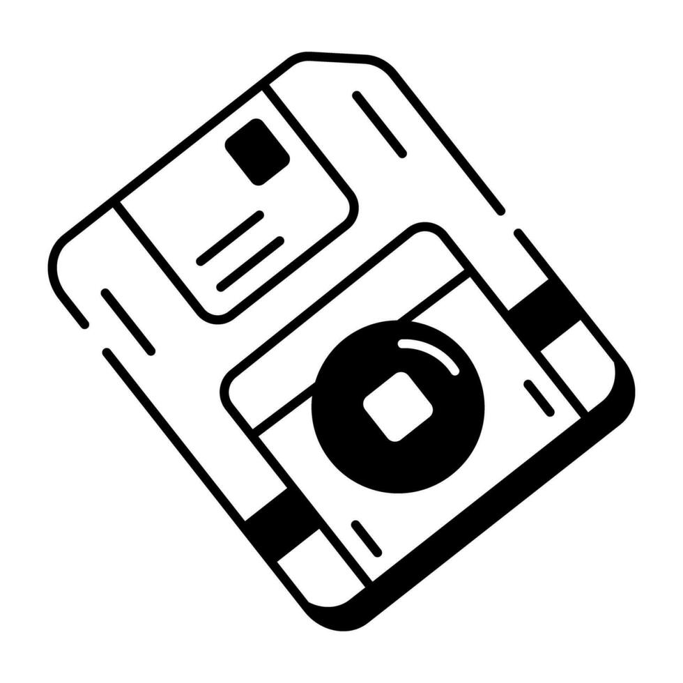 Modern  icon of Multimedia Components Line Icon vector