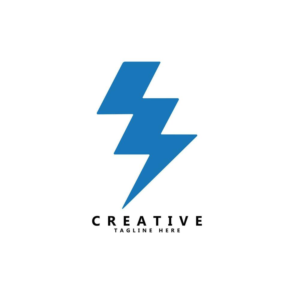 Spark logo design vector