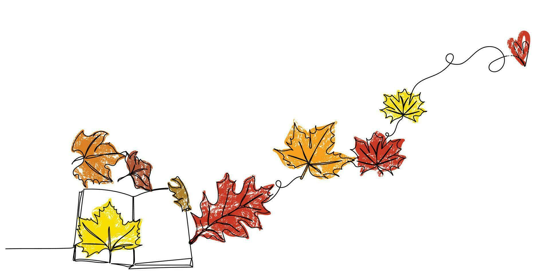 Maple leaf. Autumn leaves. Autumn forest. Fall background vector