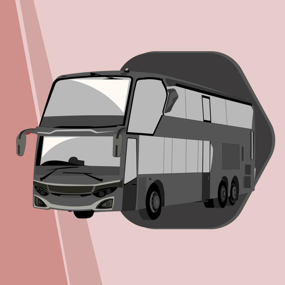 original bus artwork vector