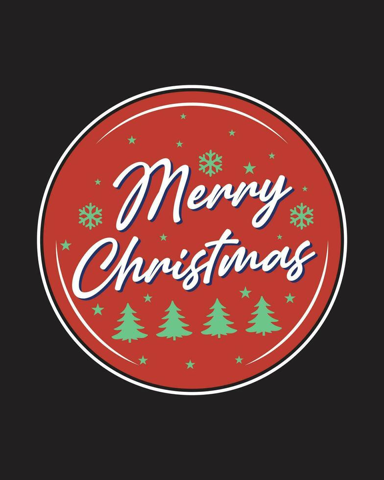 Christmas T-Shirt Design, Christmas tee vector