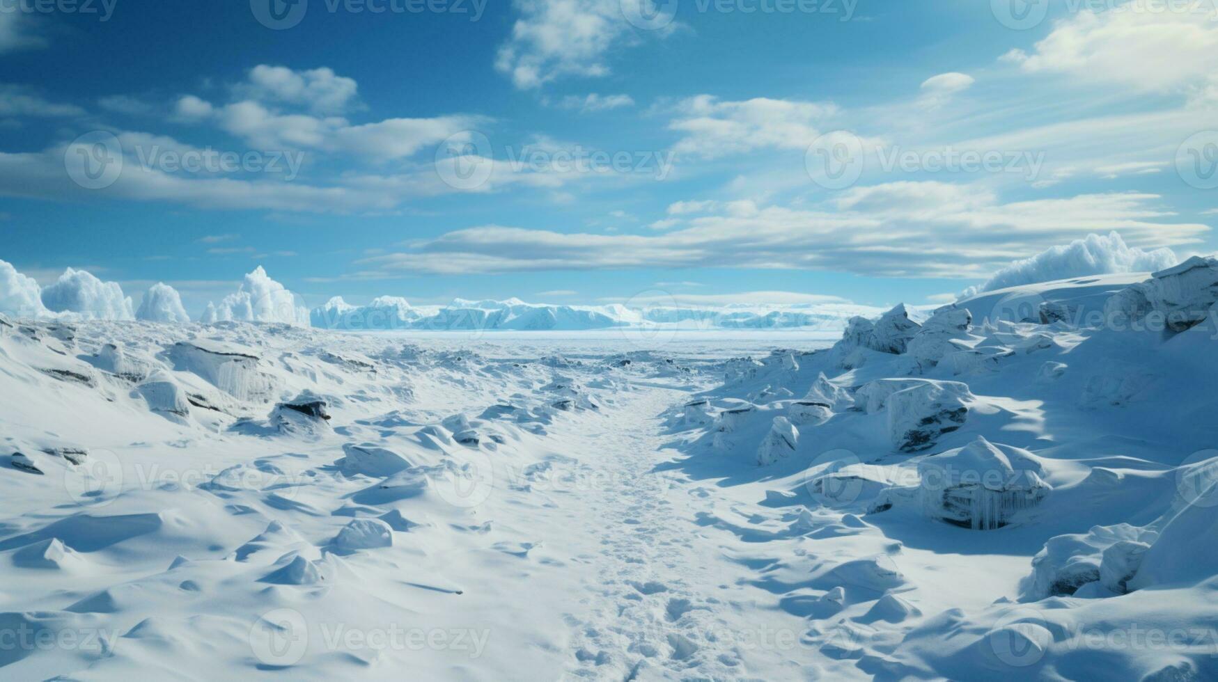 hielo acantilado montaña viajero foto realista ai generado