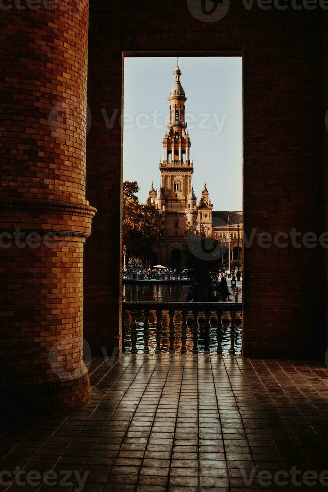 Sevilla, Plaza de Espana, Spain photo