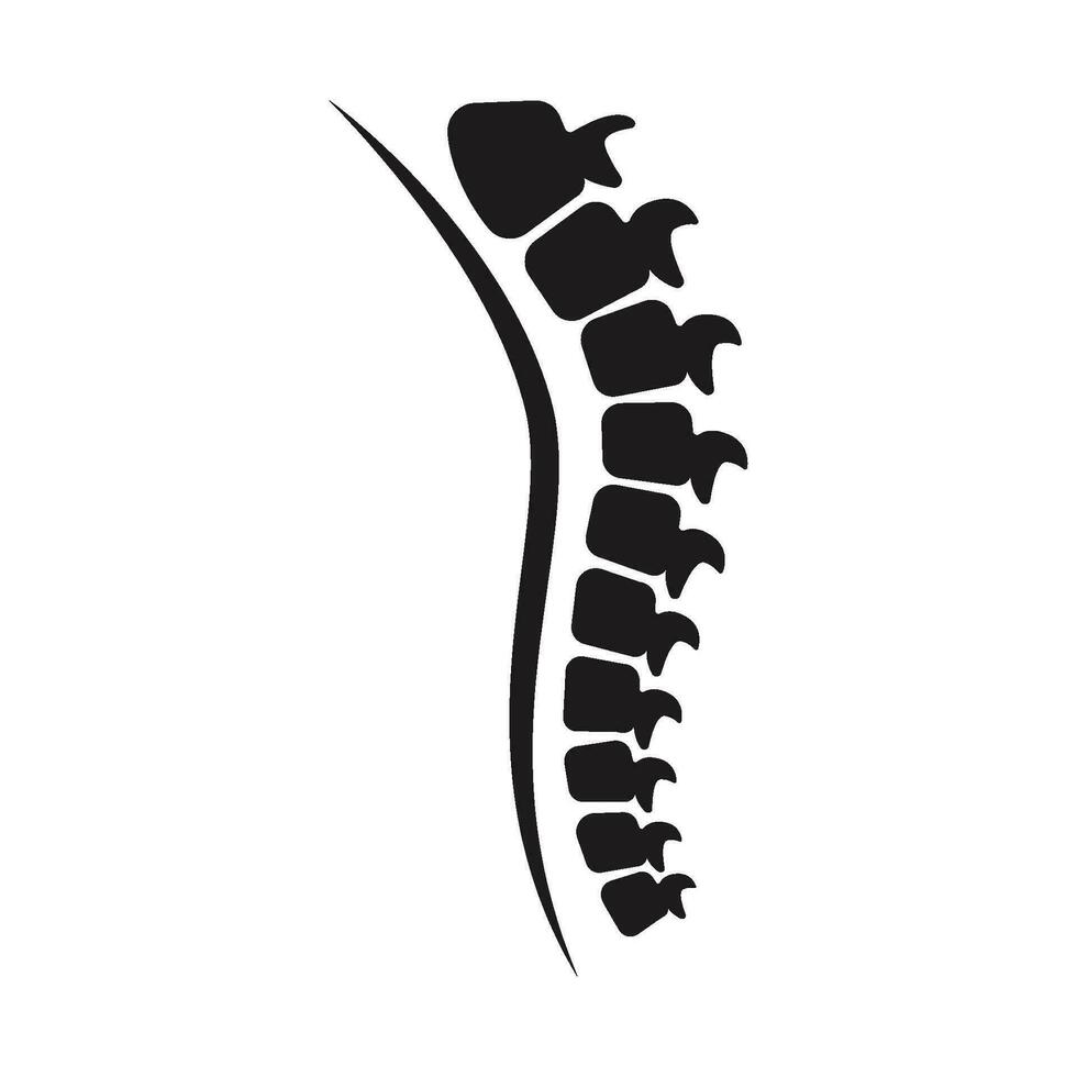 Spine icon design vector