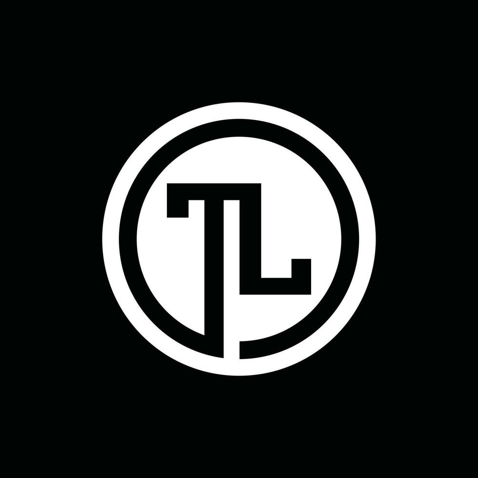 letra tl circulo moderno logo diseño plantilla, y márketing logotipos, elemento gráfico ilustración modelo vector