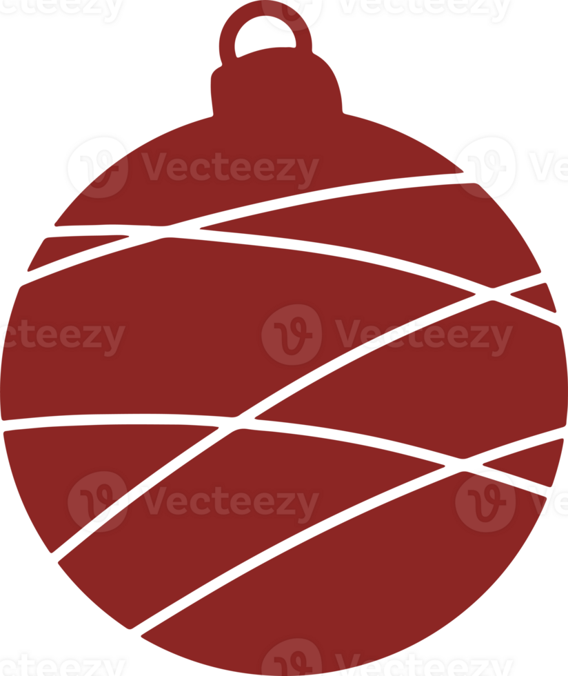 The Christmas Ball for Holiday or new year concept png